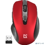 Мышь беспроводная Defender Prime MB-053 красный, 1600 dpi, радиоканал, USB, кнопки - 6, фото16