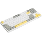 Клавиатура проводная A4Tech Bloody S87 Energy (S87 USB ENERGY WHITE) USB белый/желтый, фото45