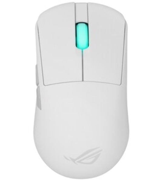 Мышь беспроводная ASUS ROG Harpe Ace Mini белый, 42000 dpi, радиоканал, Bluetooth, USB, кнопки - 5