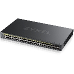 Коммутатор гибридный L2 PoE+ Zyxel NebulaFlex Pro GS2220-50HP, rack 19', 44xGE PoE+, 4xCombo (SFP/RJ-45 PoE+), 2xSFP, бюджет PoE 375 Вт, автономное/облачное управление, фото7