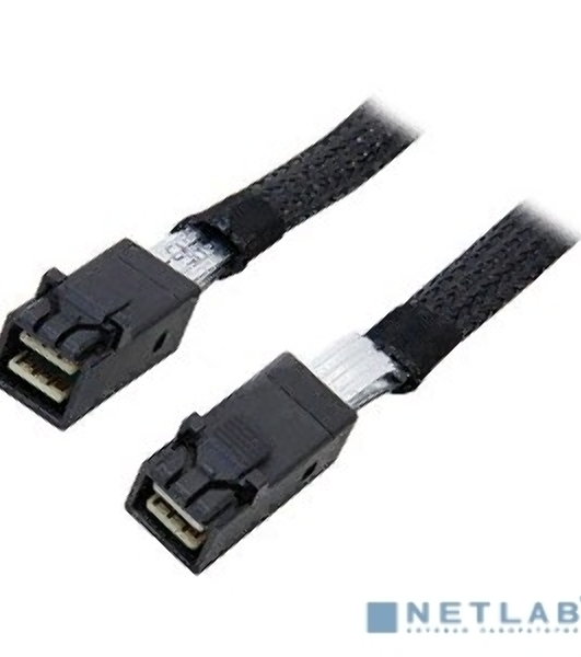 Кабель LSI CBL-SFF8643-10M (LSI00405) 100 см,наконечники: SFF8643(контроллер)-SFF8643(корзина)