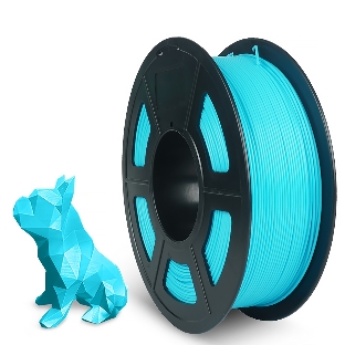 Филамент NVPrint PLA+ Sky Blue для 3D печати диаметр 1.75мм длина 330 метров масса 1 кг