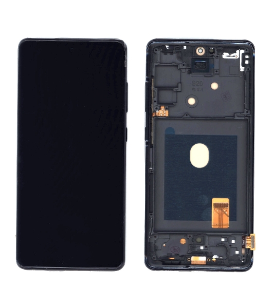 Дисплей для Samsung Galaxy S20 FE SM-G780F в сборе с тачскрином OLED синий