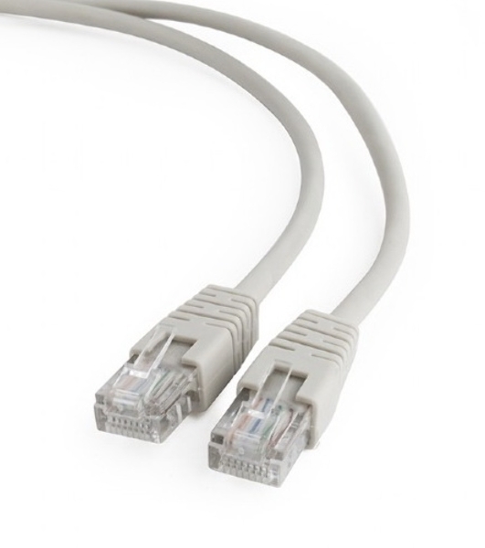 Патч-корд FTP Cablexpert cat.6, 5м, литой, многожильный, серый