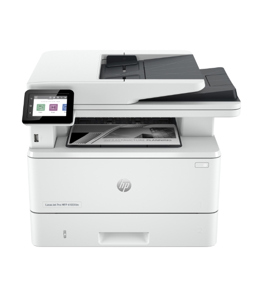 МФУ лазерное HP LaserJet Pro 4103fdn (2Z628A), A4, ч/б, печ. до 40 стр/мин., скан. до 29 стр/мин. (ч/б) 20 стр/мин. (цвет), 1200 x 1200 dpi, USB, RJ-45, Air Print, Mopria