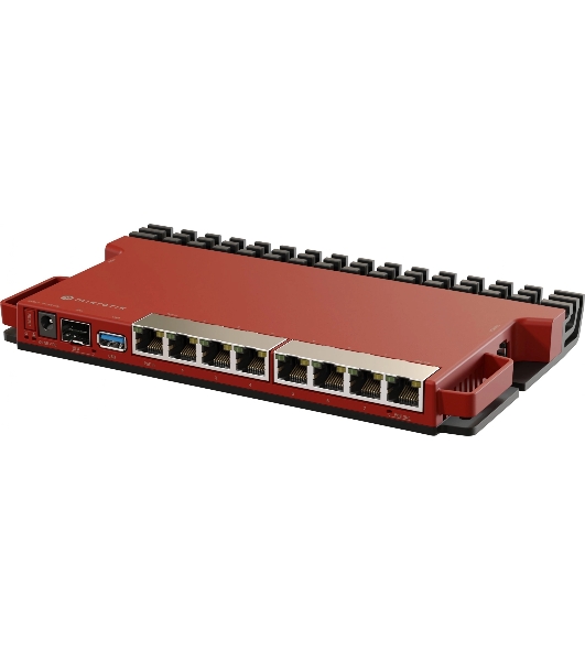 Маршрутизатор MikroTik L009UiGS-RM, 8*1Gbit, 1*SFP 2.5Gbit(вилка US)