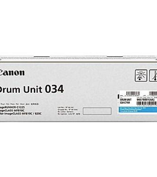 Фотобарабан Canon C-EXV034C cyan голубой, 34000 стр, для iR C1225/iF