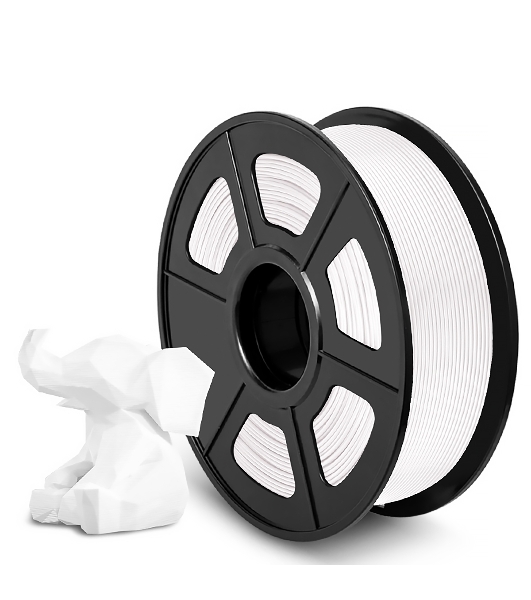 Филамент NVPrint PLA+ White для 3D печати диаметр 1.75мм длина 330 метров масса 1 кг