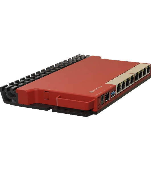 Маршрутизатор MikroTik L009UiGS-RM, 8*1Gbit, 1*SFP 2.5Gbit(вилка US)