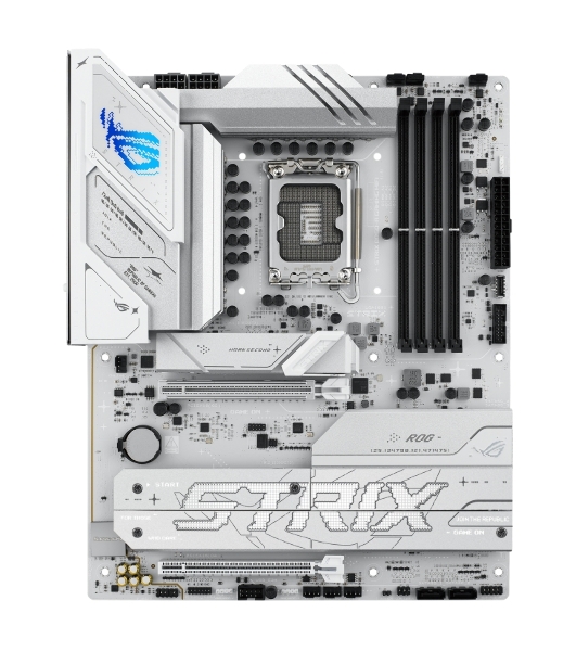Материнская плата ASUS ROG STRIX B860-A GAMING WIFI, LGA1851, Intel B860, 4xDDR5, 4xSATA, 4xM.2, 2xPCIe 5.0 x16, 1xDP, 1xHDMI, 1x2.5Gb LAN, Wi-Fi, Bluetooth, 4xUSB 2.0, 2xUSB 3.2 Gen 1, 3xUSB 3.2 Gen 2, 1xUSB 4, 2xUSB-C, 3x3.5 мм, 7.1, ATX