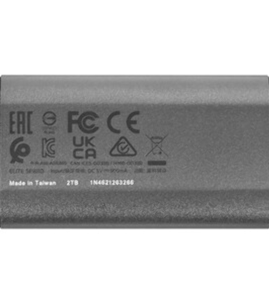 Внешний SSD ADATA Elite SE880, 2TB, USB 3.2 Gen 2x2 Type-C, R/W 2000/2000, серый