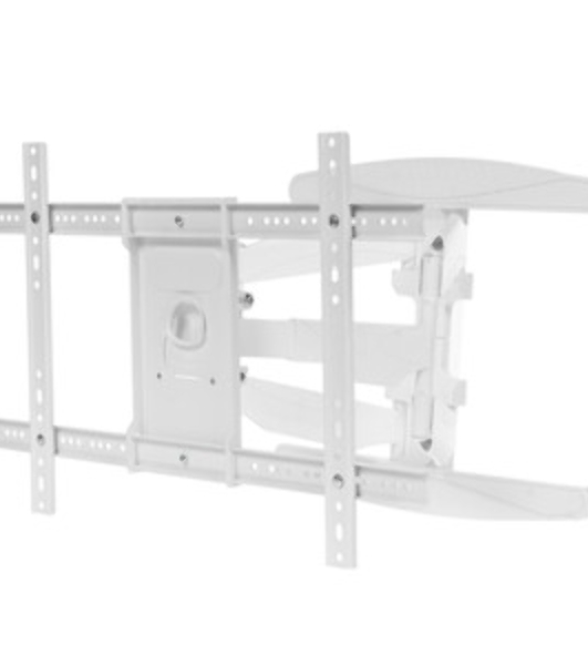 Кронштейн для телевизора ONKRON M6L 40'-75' наклонно-поворотный, белый