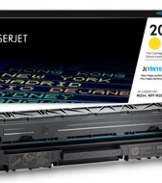 Картридж лазерный HP 203A CF542A (HP 203A) желтый для HP LaserJet M254/M280/M281 1300 страниц