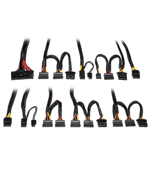 Блок питания серверный 600W ExeGate (RM-600ADS) APFC,2х8см fan, 20+4pin/(4+4)pin, 2xPCI-E, 9xSATA