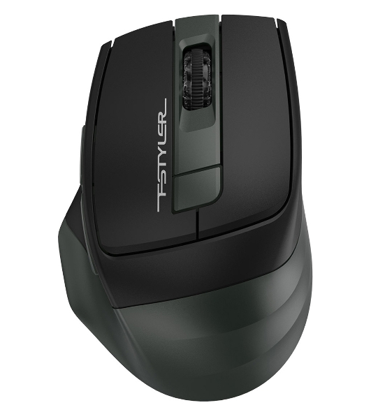 Мышь беспроводная A4Tech Fstyler FB35 зеленый/черный, 2000 dpi, радиоканал, Bluetooth, USB, кнопки - 6