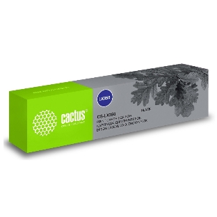 Картридж матричный Cactus CS-LX350 черный (12.7 мм, 10 м, 3500000 знаков) для Epson LX350/LQ350/ERC19/VP80K