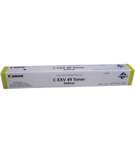 Картридж лазерный Canon C-EXV49Y (8527B002) желтый (19 000 стр.) для iR-ADV C33xx