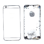 Задняя крышка для iPhone 6S Plus (5.5) серебристый, фото2