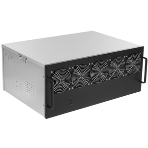 Корпус для майнинга ExeGate EX270772RUS Pro 13-430 (без БП, 2хUSB, 5хfan 120мм, места под: 13 видеокарт, 2 БП), фото15