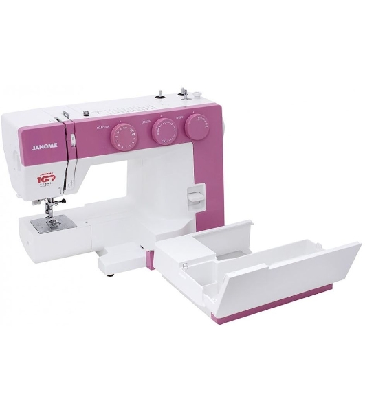 Швейная машина Janome 1522PG 25 операции, петля автомат, верт. челнок, нитевдеватель, мягкий чехол