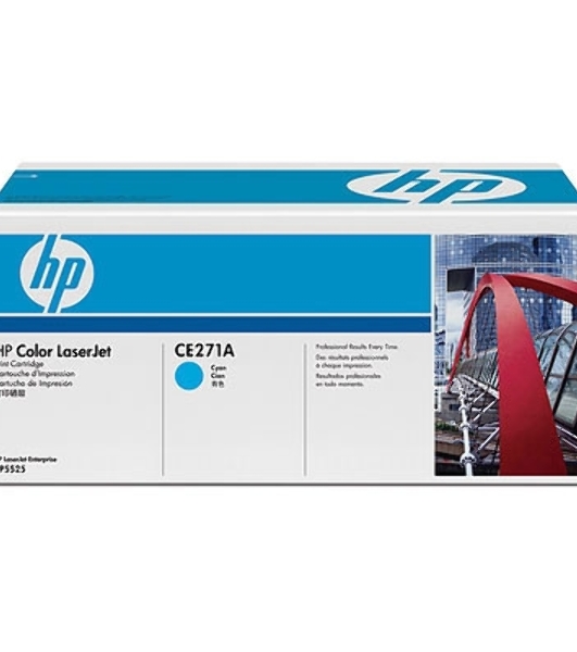 Картридж лазерный HP CE271A голубой для CLJ CP5520/5525 15000 стр.
