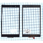 Сенсорное стекло (тачскрин) для Sony Xperia Tablet Z3 Compact, черное, фото2