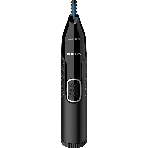 Триммер Philips для носа и ушей, черный, корпус - пластик, 3 насадки-гребня, насадка - триммер, щеточка для очистки, мягкий чехол, батарейка, фото11