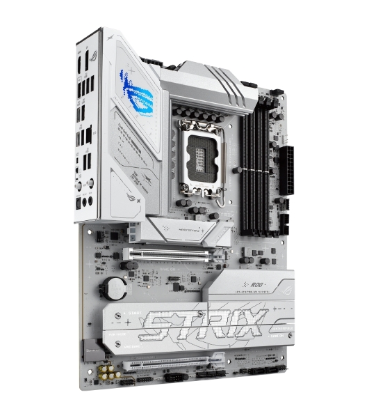 Материнская плата ASUS ROG STRIX B860-A GAMING WIFI, LGA1851, Intel B860, 4xDDR5, 4xSATA, 4xM.2, 2xPCIe 5.0 x16, 1xDP, 1xHDMI, 1x2.5Gb LAN, Wi-Fi, Bluetooth, 4xUSB 2.0, 2xUSB 3.2 Gen 1, 3xUSB 3.2 Gen 2, 1xUSB 4, 2xUSB-C, 3x3.5 мм, 7.1, ATX