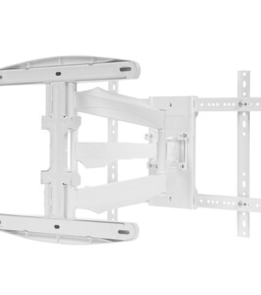 Кронштейн для телевизора ONKRON M6L 40'-75' наклонно-поворотный, белый