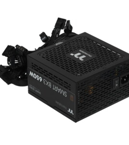 Блок питания Thermaltake Smart BM3 (PS-SPD-0650MNFABE-3), 650Вт, 80 PLUS Bronze, 120мм, модульный, черный