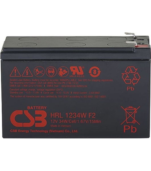 Батарея для ИБП CSB HRL 1234W (12V, 9Ah)