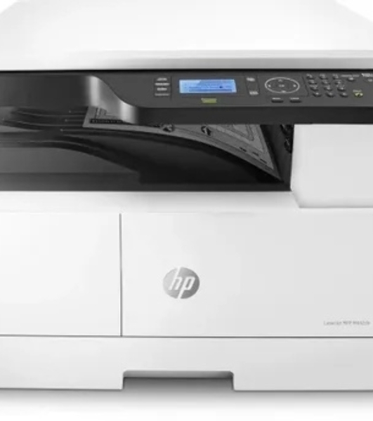 МФУ лазерное HP LaserJet M442dn (8AF71A), A3, ч/б, печ. до 24 стр/мин. (А4) до 13 стр/мин. (А3), 1200 x 1200 dpi (печать) 600x600dpi (скан.), USB, RJ-45
