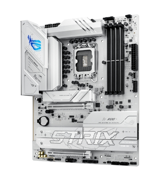 Материнская плата ASUS ROG STRIX B860-A GAMING WIFI, LGA1851, Intel B860, 4xDDR5, 4xSATA, 4xM.2, 2xPCIe 5.0 x16, 1xDP, 1xHDMI, 1x2.5Gb LAN, Wi-Fi, Bluetooth, 4xUSB 2.0, 2xUSB 3.2 Gen 1, 3xUSB 3.2 Gen 2, 1xUSB 4, 2xUSB-C, 3x3.5 мм, 7.1, ATX