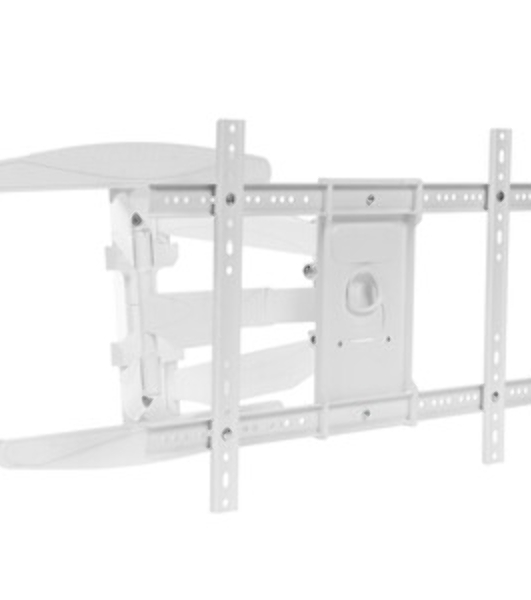 Кронштейн для телевизора ONKRON M6L 40'-75' наклонно-поворотный, белый