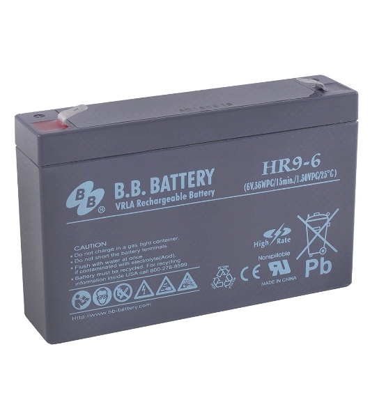 Батарея для ИБП B.B.Battery HR 9-6 6В 9А·ч