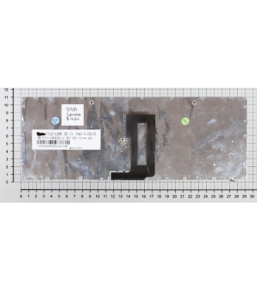 Клавиатура для ноутбука Lenovo IdeaPad Z450 Z460 Z460A Z460G черная с серой рамкой