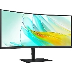 Монитор 34' Samsung ViewFinity S6 S34C650UAIXCI VA 3440x1440, 100 Гц, 5 мс, 21:9, 350 кд/м², 1xHDMI, 1xDP, 3xUSB, 1xUSB-C, 1xUSB-B, 1x3.5 мм, 2x5 Вт, изогнутый R1000, черный, фото11