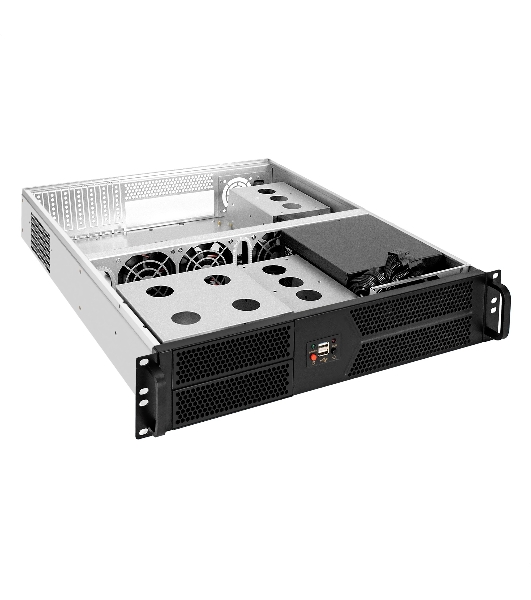Серверный корпус ExeGate Pro 2U550-04 (RM 19', высота 2U, глубина 550, БП 700ADS, 2*USB)