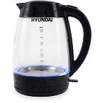Чайник электрический Hyundai HYK-G4505 2 л, 2200 Вт, черный (корпус: стекло), фото4