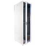 Шкаф телекоммуникационный напольный ЭКОНОМ 42U (600 × 600) дверь стекло, дверь металл, фото12