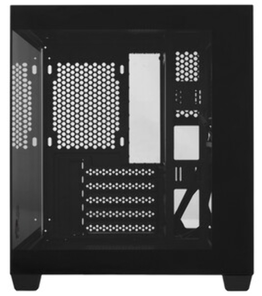 Компьютерный корпус Bloody CC-121 черный без БП mATX 7x120мм 1xUSB 2.0 1xUSB 3.0 audio