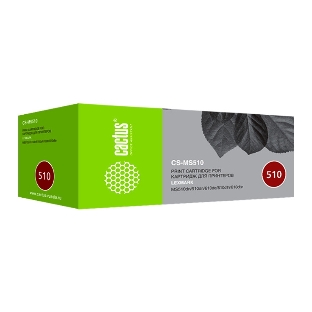 Тонер Картридж Cactus CS-MS510 черный (20000стр.) для Lexmark MS510dn/610dn/610de/610dtn/610dte
