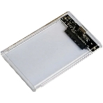 Внешний корпус для HDD/SSD AgeStar 3UB2P4C SATA III пластик прозрачный 2.5', фото 1
