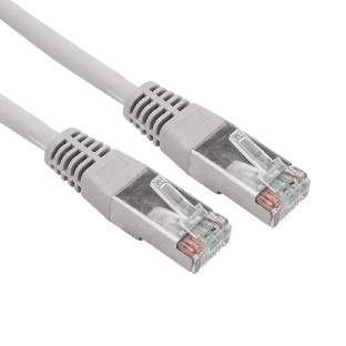 Патч-корд S/FTP Rexant CAT 6A (10G), RJ45-RJ45, 28AWG, LSZH, серый, 1м