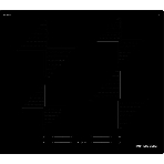 Индукционная варочная панель Kuppersberg ICI 606, 60 см, индукция, High-Tech, inverter, прямой край, 9 уровней мощности, бустер, Stop and Go, автоматическое отключение, таймер, индикатор остаточного тепла, сенсорное управление, черный, фото3