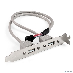 Планка портов в корпус 2xUSB2.0 ExeGate BrctUSB2-2A (USB 2.0 9pin (IDC 9pin F) --> 2x USB 2.0 Af, кабель 20 см), фото7