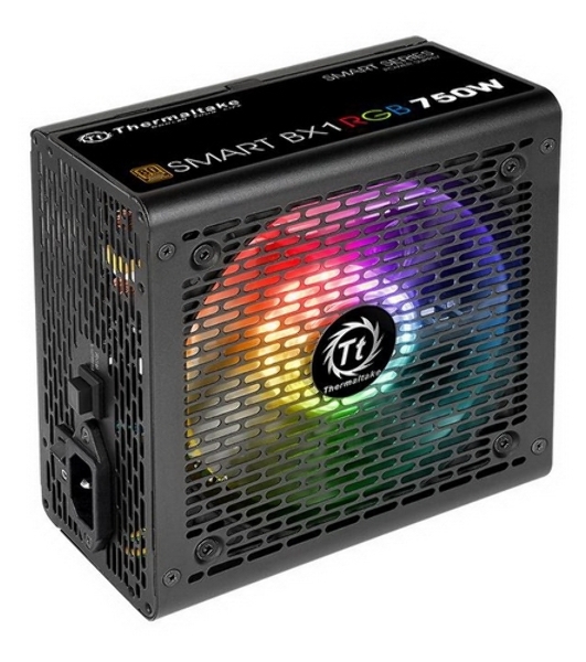 Блок питания Thermaltake Smart PS-SPR-0750NHSABE-1, 750Вт, 80 PLUS Bronze, 120мм, черный