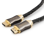 Кабель Cablexpert HDMI, серия Platinum, 4,5 м, v2.0, M/M, позол.разъемы, металлический корпус, нейлоновая оплетка, блистер, фото2