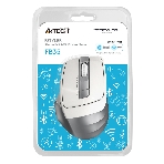 Мышь беспроводная A4Tech Fstyler FB35 белый/серый, 2000 dpi, радиоканал, Bluetooth, USB, кнопки - 6, фото16