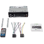 Автомагнитола Digma MCP-227B, 1 DIN, Bluetooth, USB Type-A, AUX, пульт ДУ, фото16